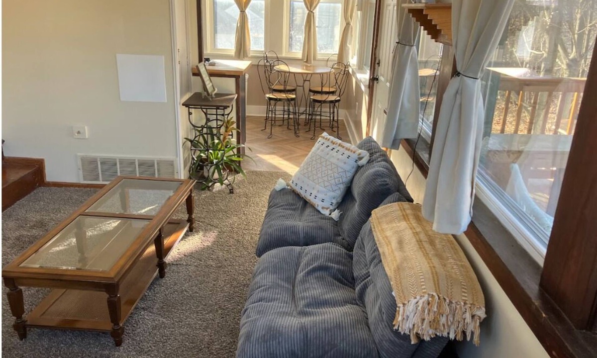 Atchison Apartment | 1-bedroom apartment in house in charming Atchison