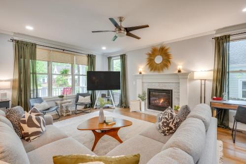 Duke Park House | 1 Mi to Dtwn: Upscale Retreat in Durham!