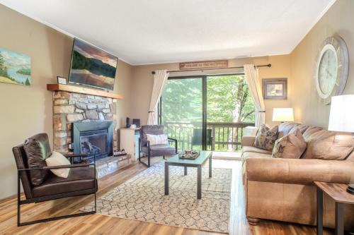 Beech Mountain Apartment | 101 Lower Holiday Lane B106 by Carolina Stays