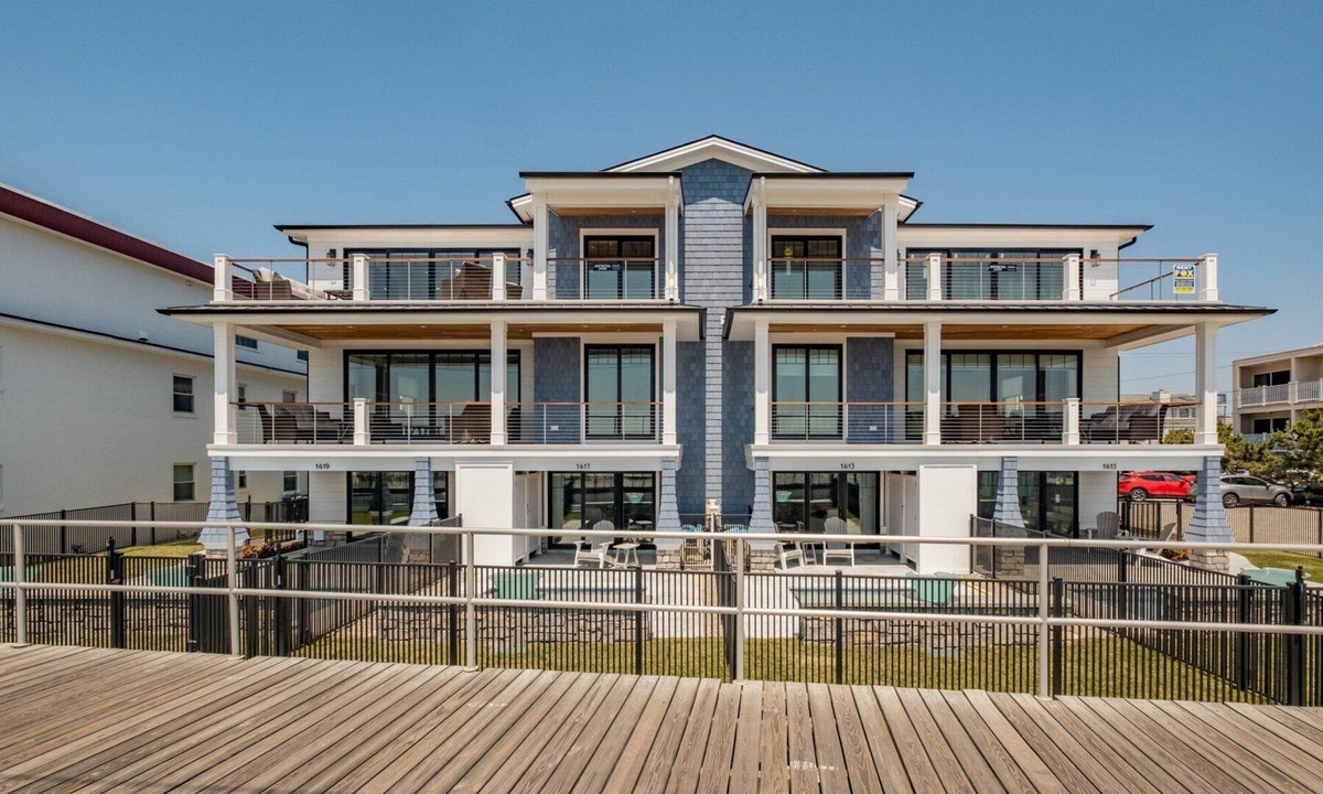 North End Condo | 1413 Sand Castle Ocean Front Condo on Boardwalk, w/Pool, Elevator, Sleeps 19