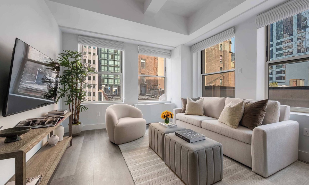 Financial District Apartment | 17John: 2 Bed Massive Private Terrace W/D + GYM
