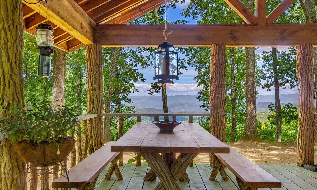 Cullowhee Cabin | 1937 Cabin near Lake Glenville - 50 Acre Estate -Private Hike & Views!