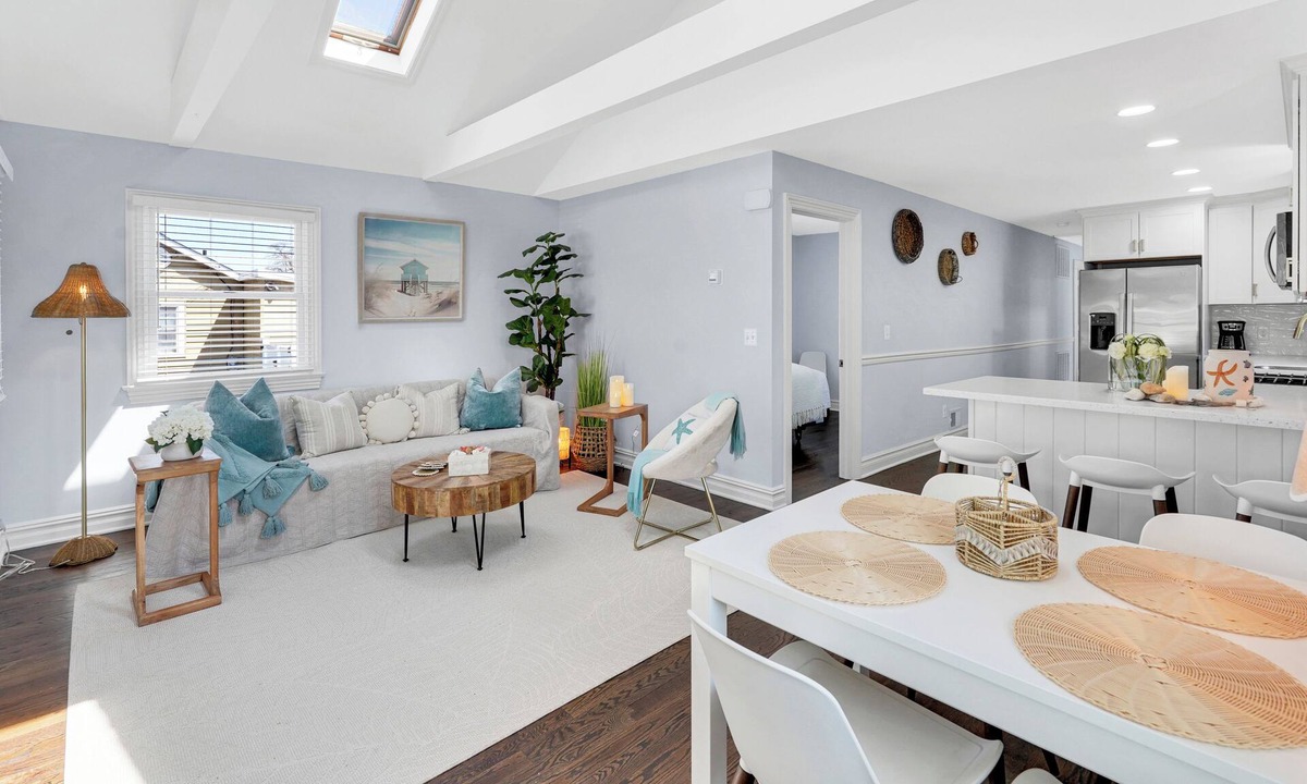 Lake Como House | 2 bedroom + den on the Jersey Shore, Lake Como with AC, WiFi, BBQ and Fire Pit