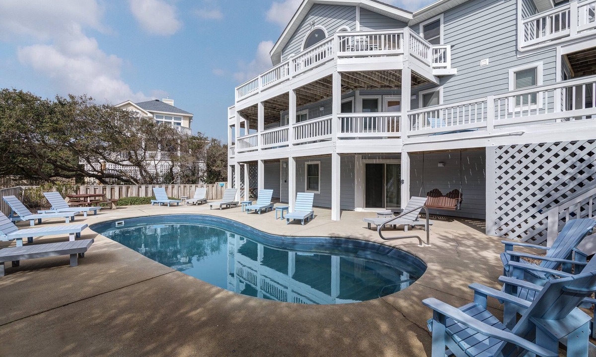 Pine Island House | 2310 - Aegean Breeze, Corolla Estate w/Heated Pool, Spa & Billiards