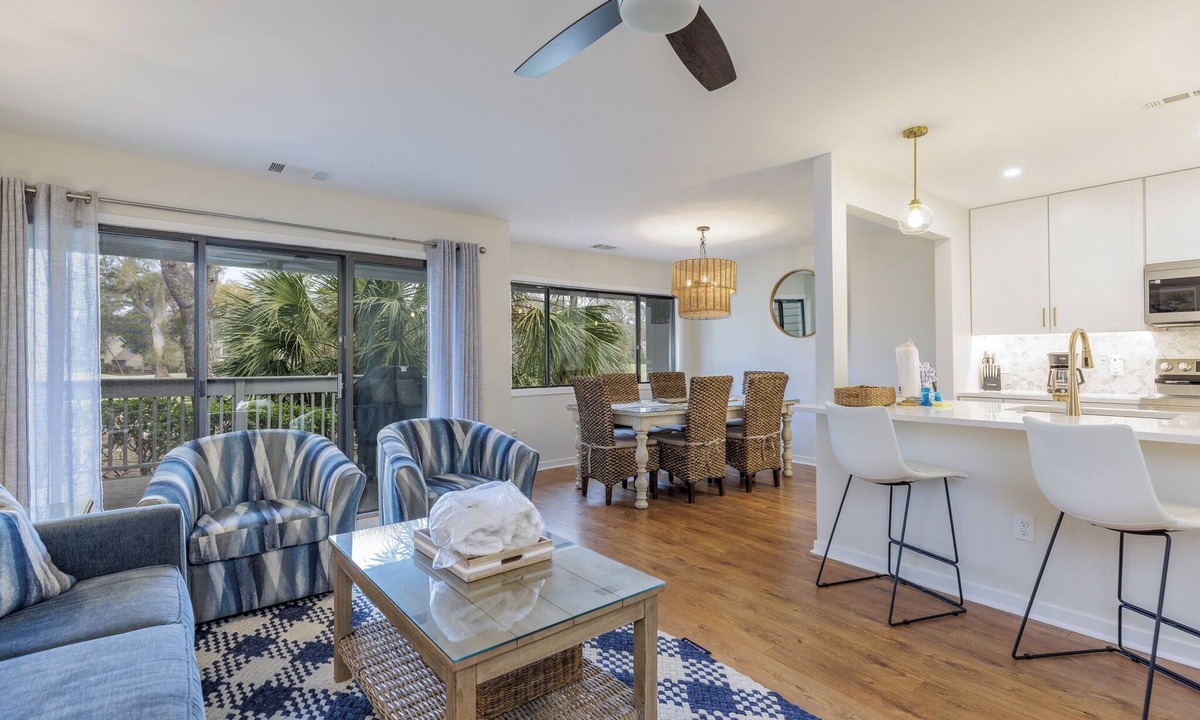 Palmetto Dunes Villa | 291 Turnberry Village: Pet Friendly, 3BD/3BA Villa with Golf Course Views