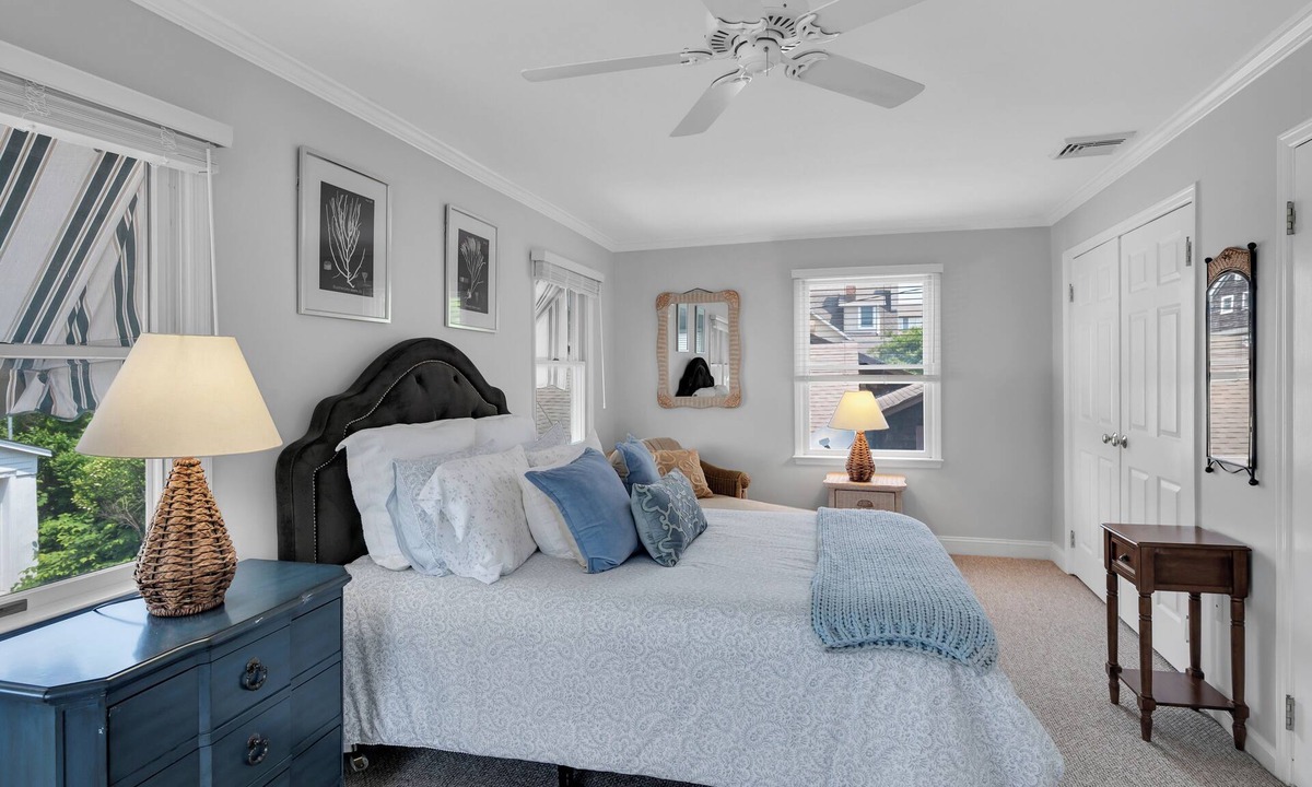 Avon Condo | 3 homes from Ocean, steps away from down town Bay Head and restaurants & shops!