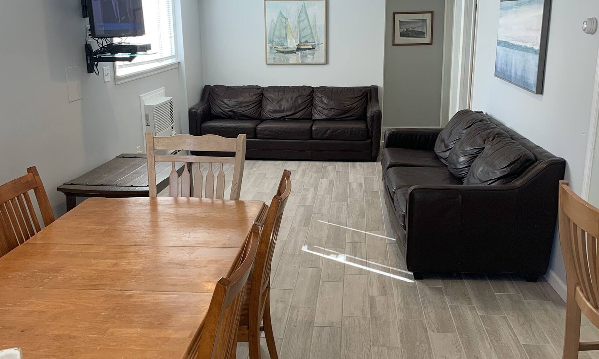 Seaside Heights Apartment | 308 Webster 1st floor apartment sleeps 10 w/beach badges walk to beach