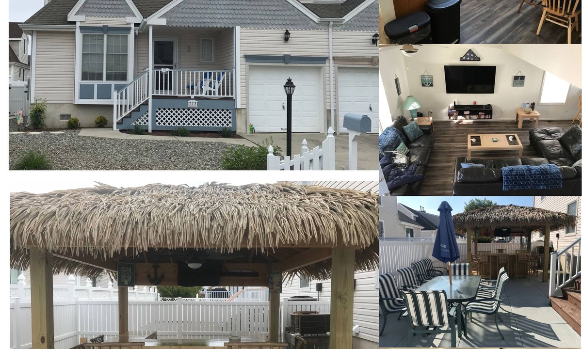 Diamond Beach House | 4 bedrooms, 5 min walk to private beach with its own backyard tiki bar