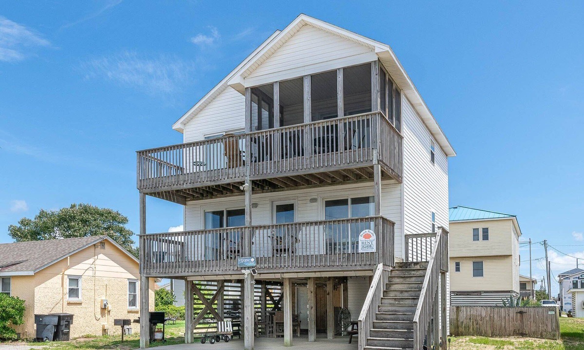 Colington House | A Shore Thing - KDH MP 6, Oceanside, Beach Less than 300 Yds, Hot Tub, Pets OK, Flex Stays
