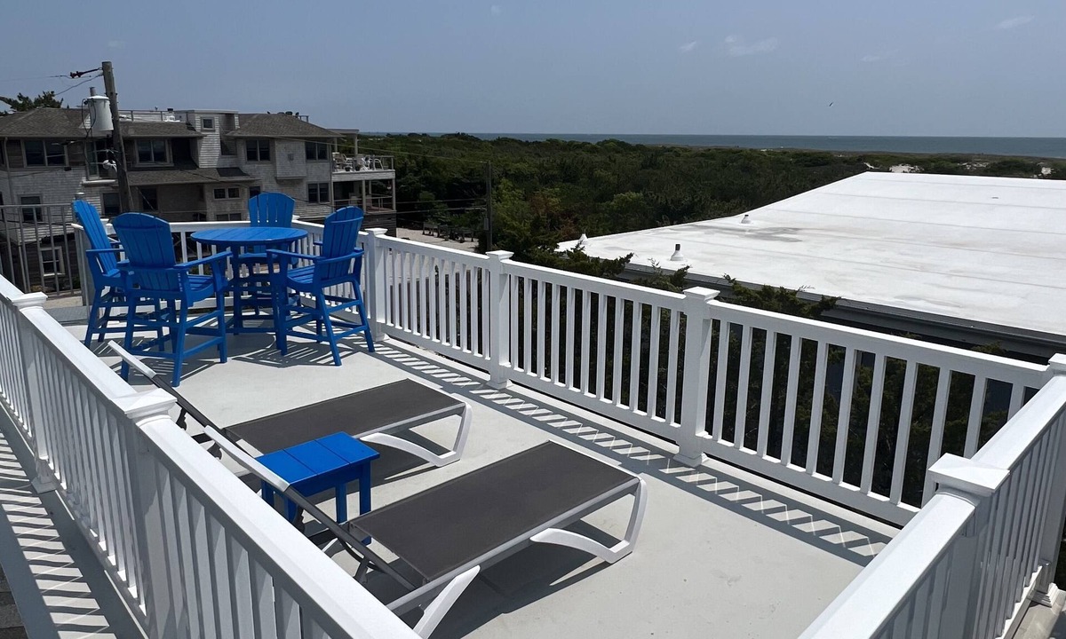 Ortley Beach House | Barnegat Light 2nd from beach- bright, open 3 BR 1.5 BA with ocean views!