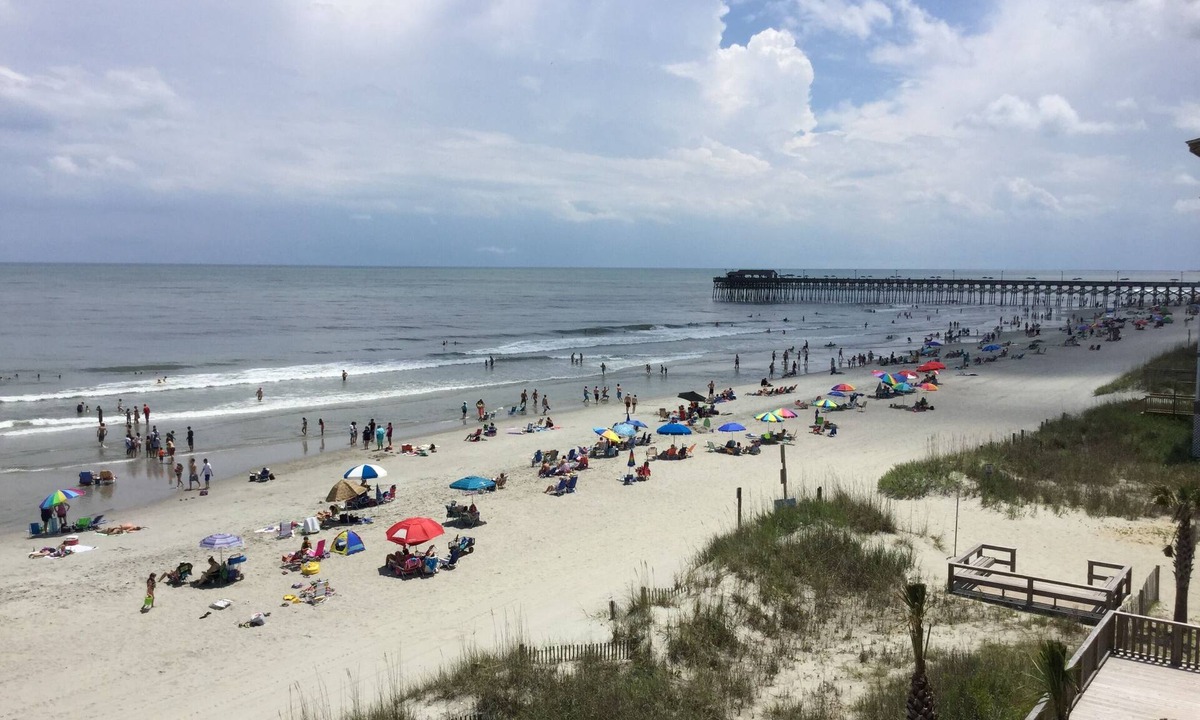Garden City Condo | BeachfrontResorts, ground parking, beach, Pool, 20 Ft to beach, 1mi to pier/dwtn