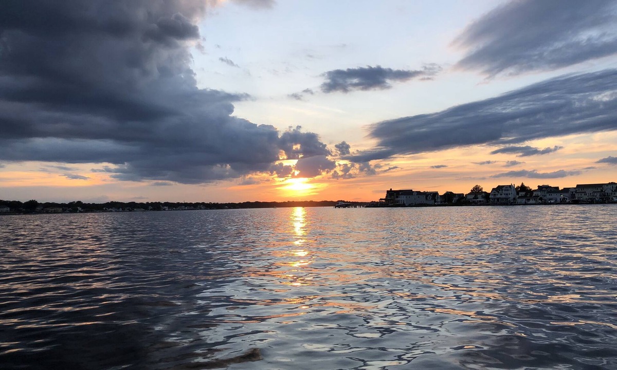 Osbornsville House | Beautiful River Sunsets