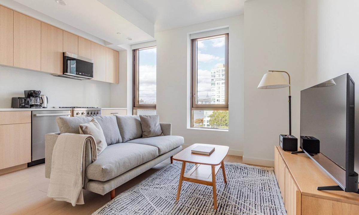 Williamsburg Apartment | Blueground | South Williamsburg, rooftop, nr Domino Park