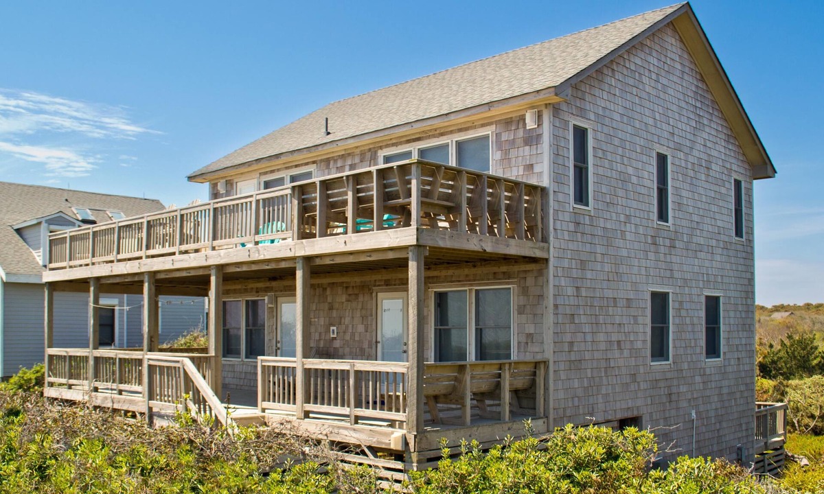 Duck House | Breakaway - Duck, Sanderling, Oceanfront, Ocean View, Pets OK, Community Pool