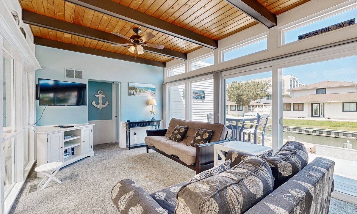 North Ocean City House | Canal-Front Home w/Deck, Washer/Dryer, Free WiFi, Outdoor Dining Area, & More