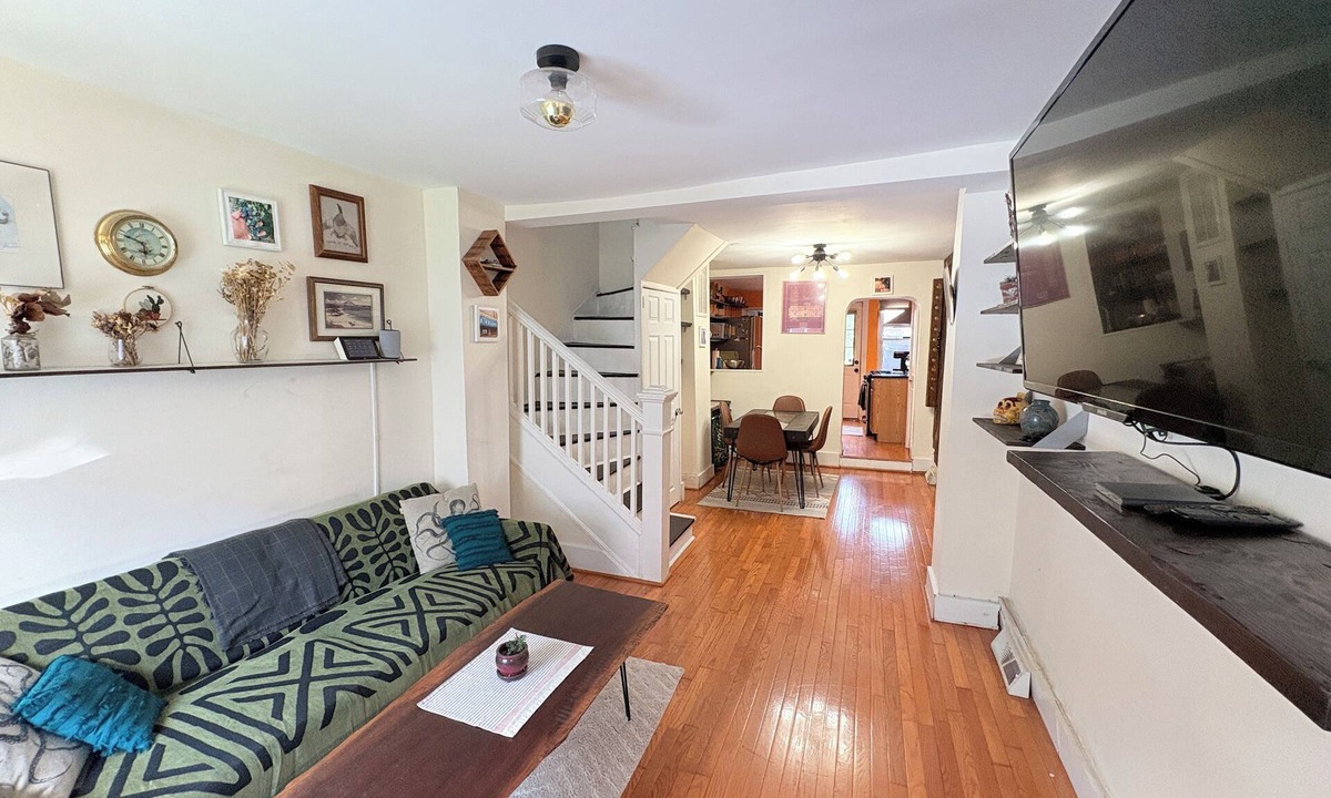 Upper Fells Point House | Charming 1-bedroom house in Baltimore with AC