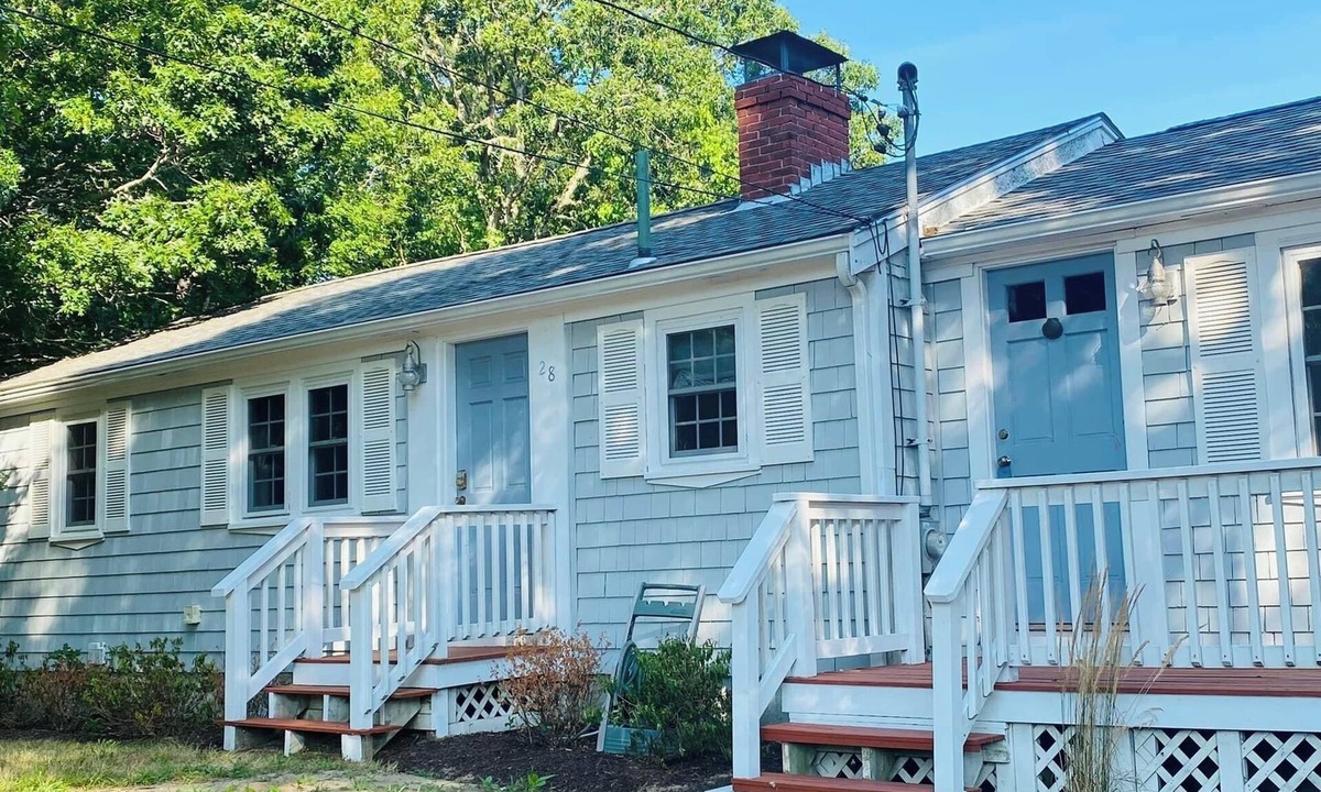 Bass River House | Charming Waterfront Cape Cottage with Private Beach and Beautiful Water Views