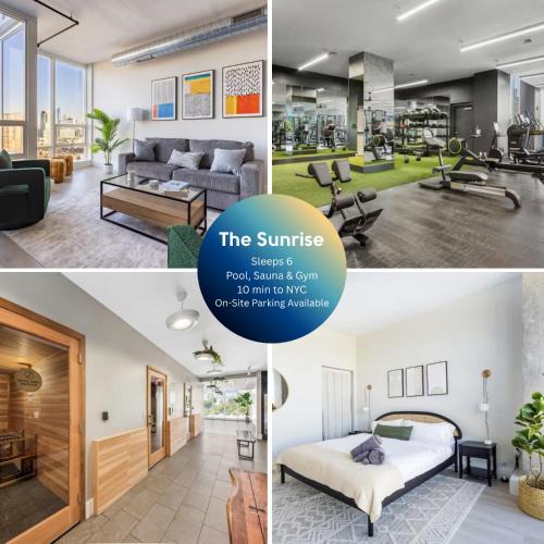 Historic Downtown Apartment | Chique Loft 10 Min from NYC with Gym, Pool & Sauna