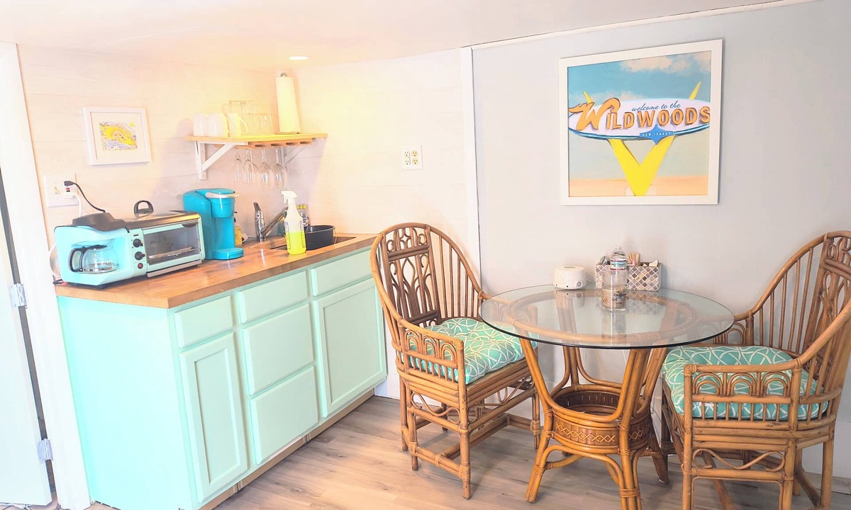 North Wildwood Apartment | Cozy 1 bed/1 bath two blocks from beach and boards