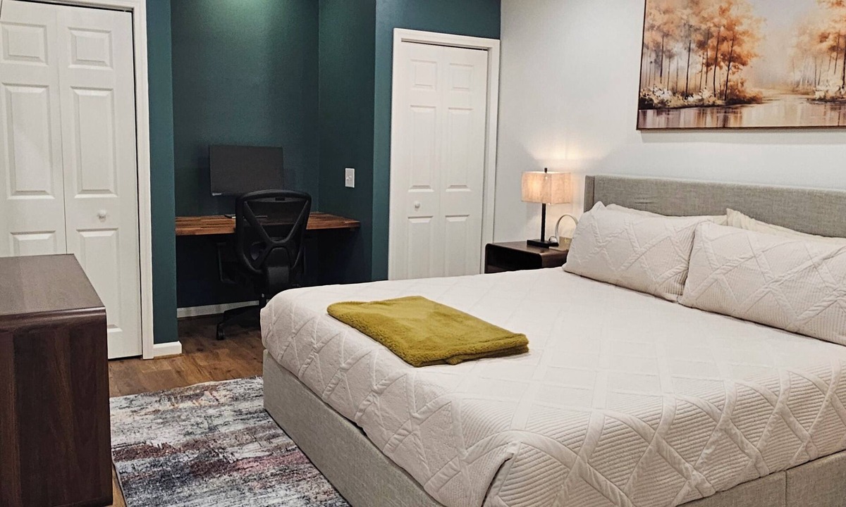 Phenix City House | Cozy 1-bedroom/1 bath tiny home in with AC, grill, deck, laundry