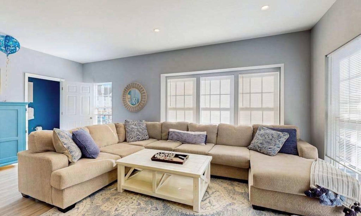 Ocean View House | Creekside townhouse with patio, grill & community pool - pet friendly