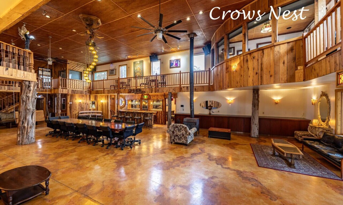 Stanardsville Apartment | Crows Nest at White Lotus Eco Spa Retreat