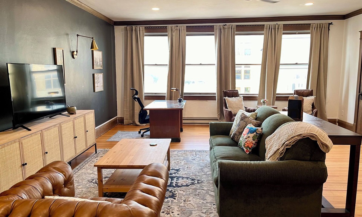 Kirksville Apartment | Downtown View 0.4mi to hospital/ATSU/TSU