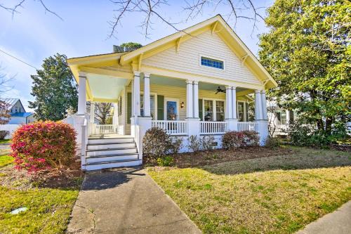 Edenton House | Edenton Vacation Rental w/Patio: Walk Downtown