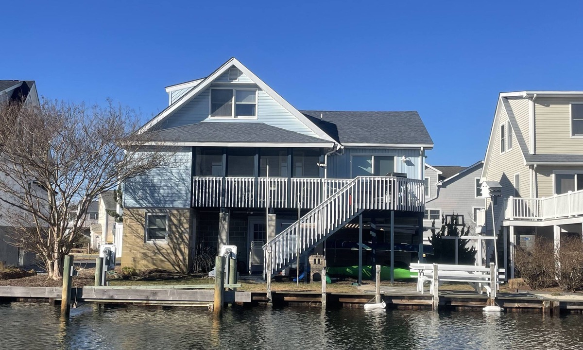 Fenwick Island House | Fenwick Waterfront House-Dock, 3 Decks, Linens, Bikes, Kayaks, SUPs , Bay Sunset