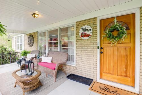 Weaverville House | Fire Pit & Game Room: Family Home in Marshall!