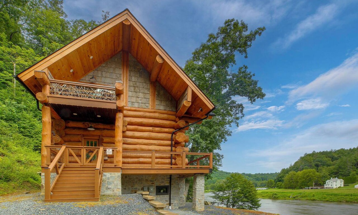 Sparta Cabin | Fish, Float & Relax! Riverfront Retreat in Sparta