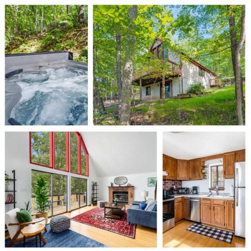 Ridgeway Ski Chalet | Forest 2BR chalet w hot tub & backyard