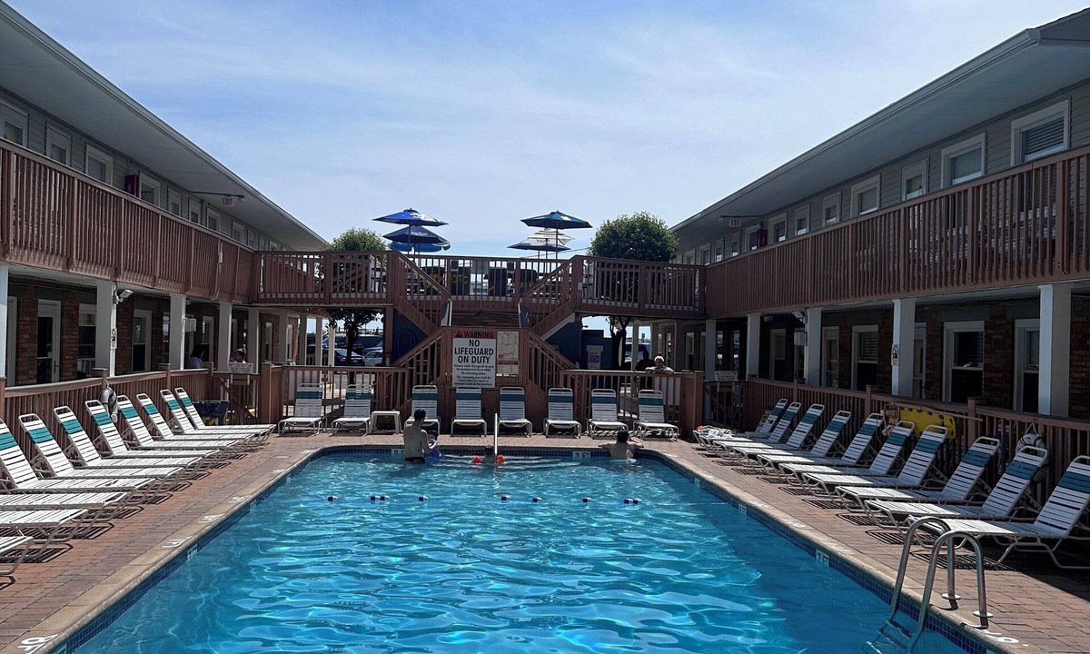 Ortley Beach Condo | HEATED POOL Ocean Ave Seaside Park Steps to Beach & Boardwalk 3 bedrooms