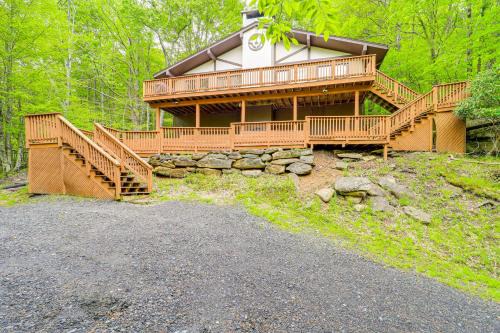 Charter Hills House | Hike, Ski & Unwind: Woodsy Beech Mountain Retreat