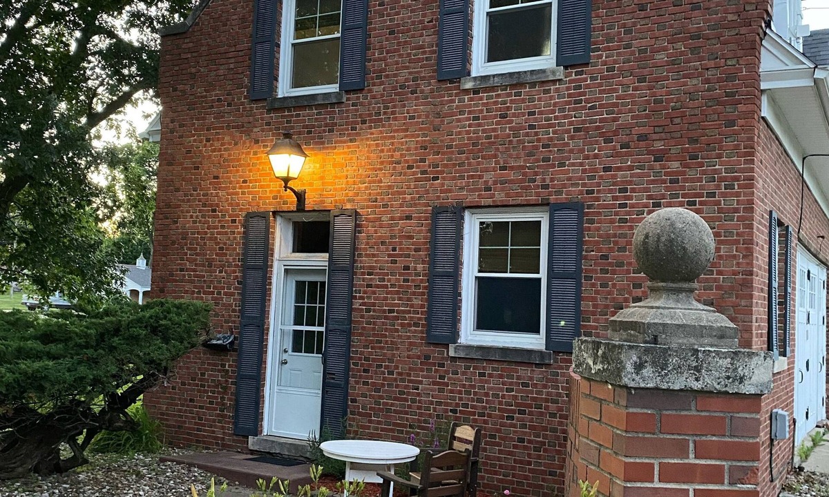 Bloomfield Apartment | Historic Steckel carriage house with picturesque landscaping
