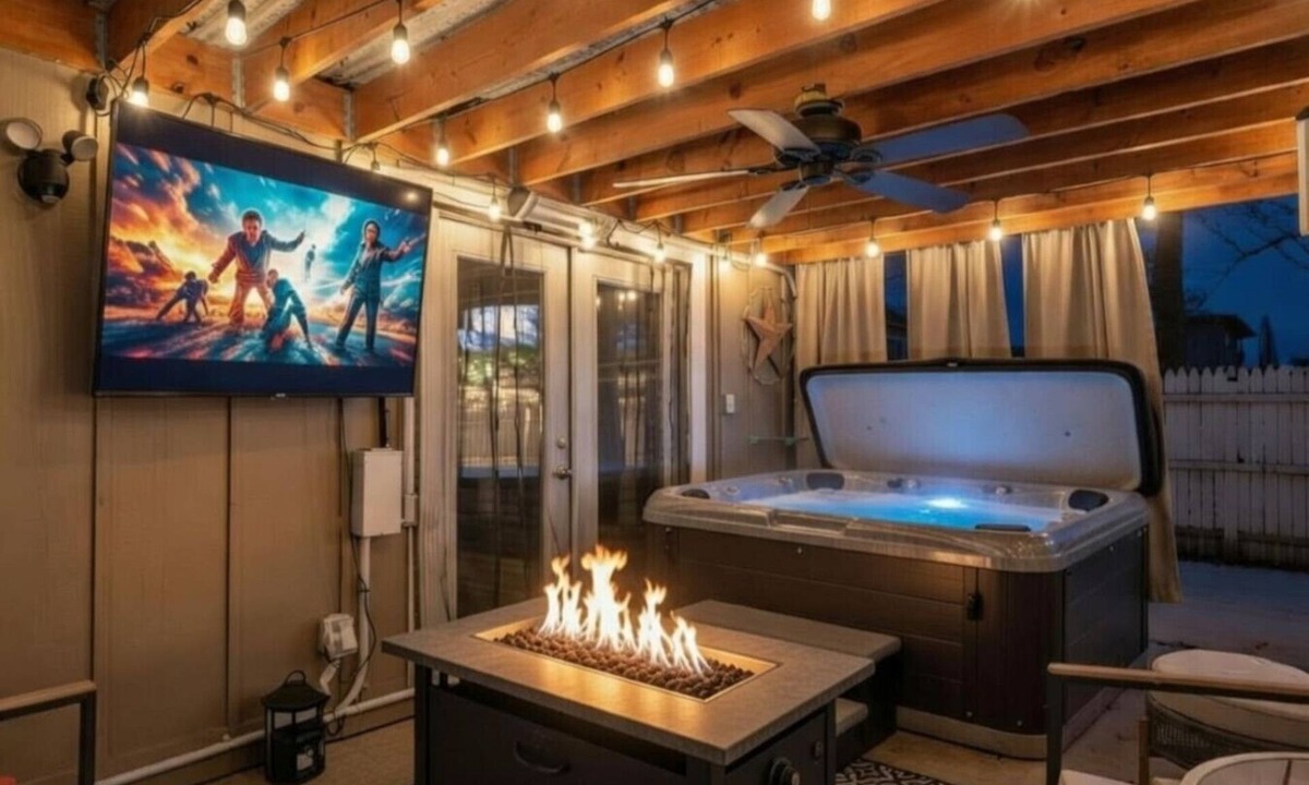 Shawnee House | Hot Tub & Firepit. King Bed. 15 min to KC