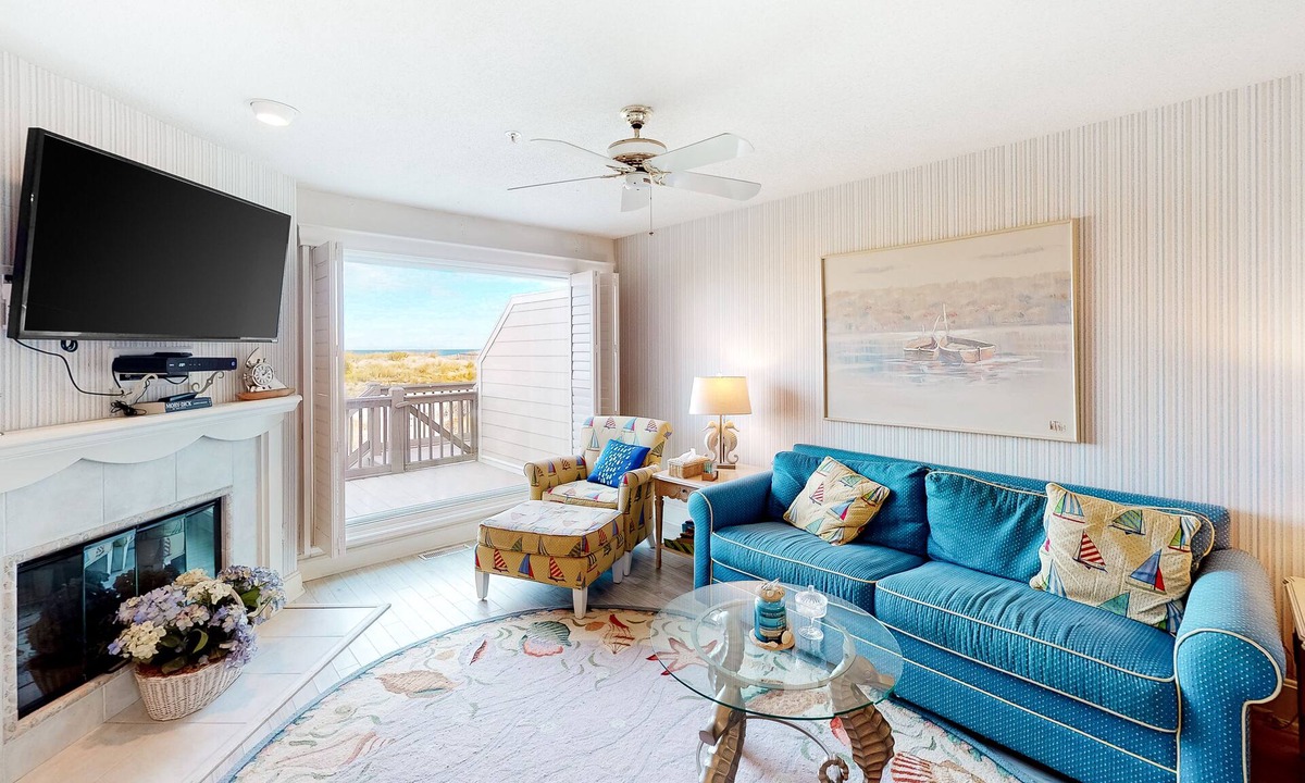 Fenwick Island House | Kings Grant Beachfront Townhouse w/Ocean Views, Shared Pool, Free WiFi, Private W/D