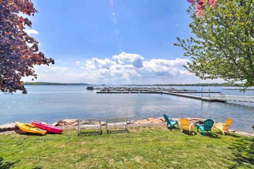 St. Albans House | Lake Champlain Home w/Decks, Kayaks & Fire Pit!