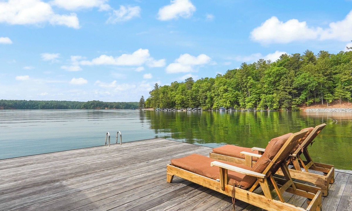 Nebo House | Lakefront home with private dock, gameroom, and hottub across from state parks.