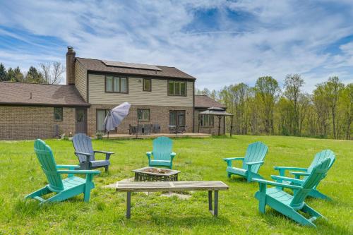 Woodbine House | Lush & Secluded Family Getaway in Woodbine