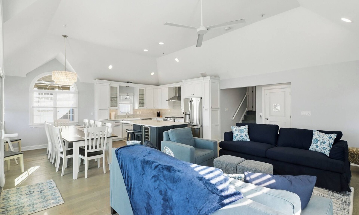 North End Condo | Luxury 5BR/4BA with Elevator, Garage, Spacious Porches and Full Linen Service!