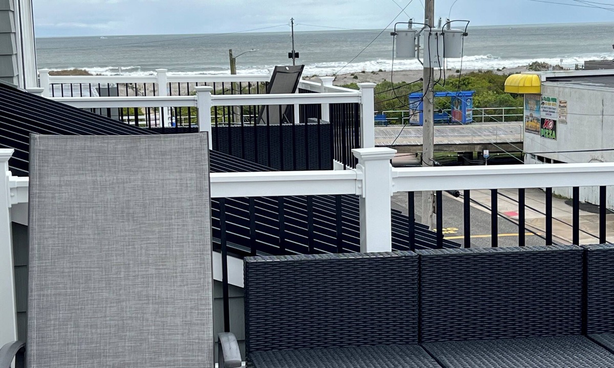 North Wildwood House | Luxury beachblock house with pool, oceanview, 4 decks near boardwalk