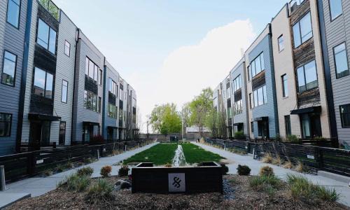 Dahlman House | Modern Townhome Near Downtown walk to CWS!