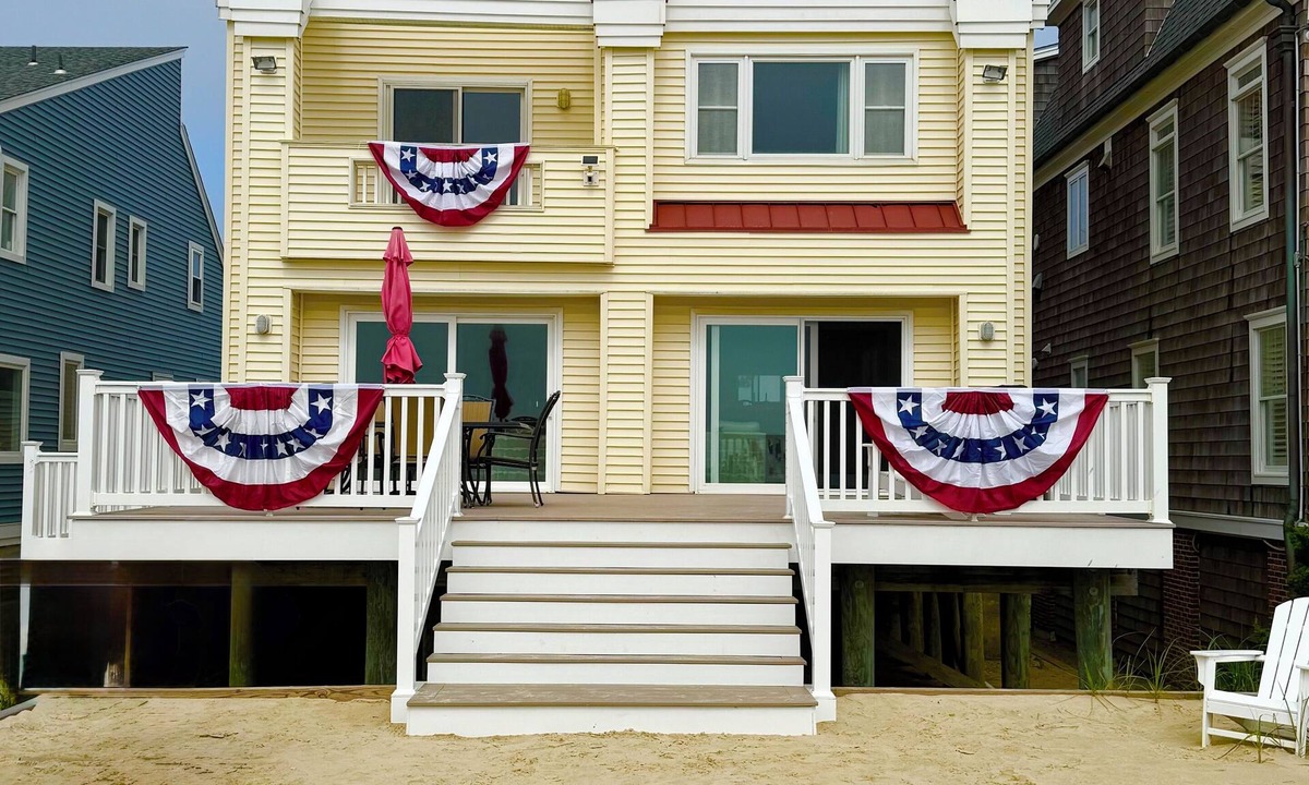 Normandy Beach House | Oceanfront Normandy Beach NJ, Private Beach Access, Luxury Home w/Decks & Views