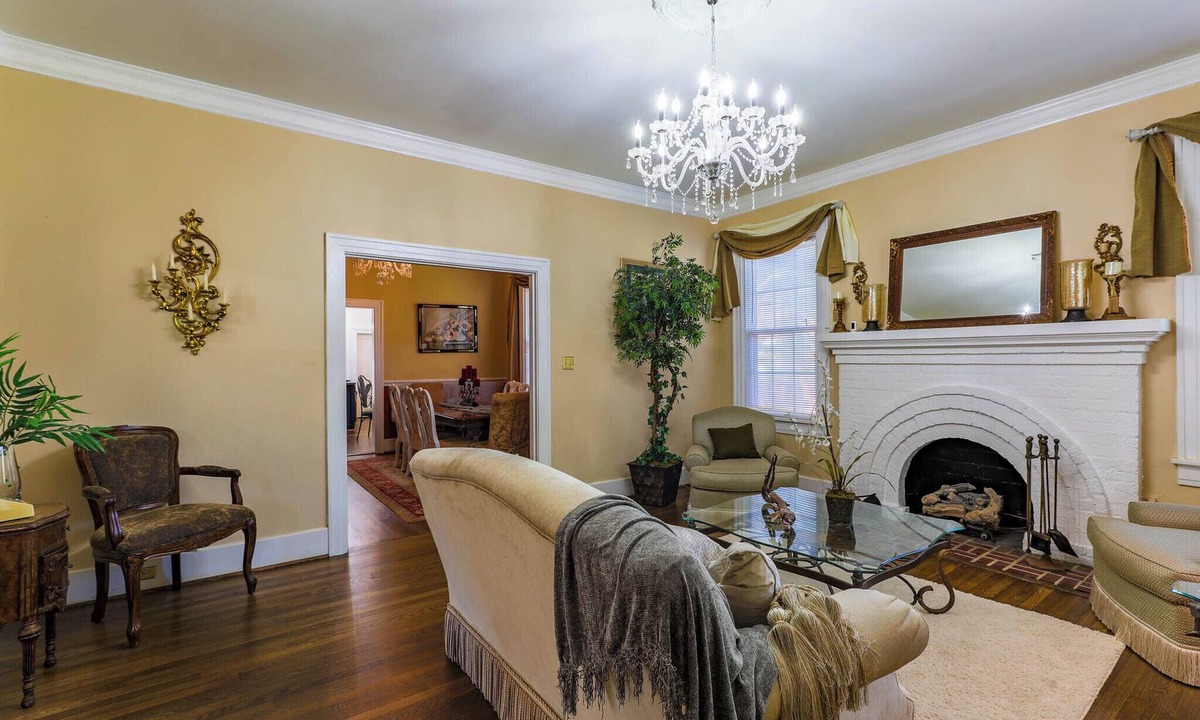 Orangeburg House | Peaceful Backyard Fire Pit BBQ Grill Parking: Orangeburg Home