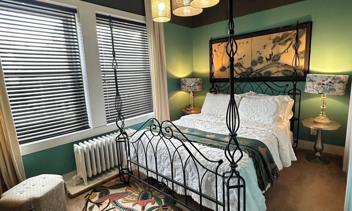 St Croix Falls Apartment | Peacock Suite at historic 123 South Washington