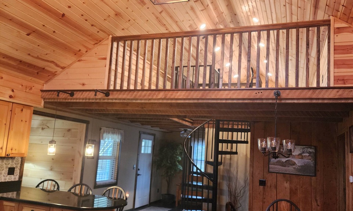 Grantsville Cottage | Private Home in Garrett County, surrounded by trees, fields and farmland.