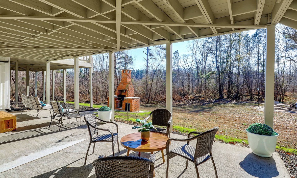 Woodstock House | Private Lake & Trails: Secluded Woodstock Retreat
