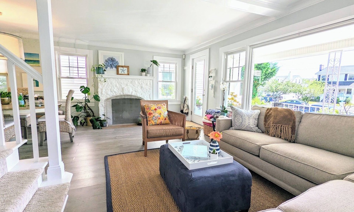 Bradley Beach House | Refined, Peaceful 5BR Coastal Family Retreat - 2 Blocks to Beach & Lake