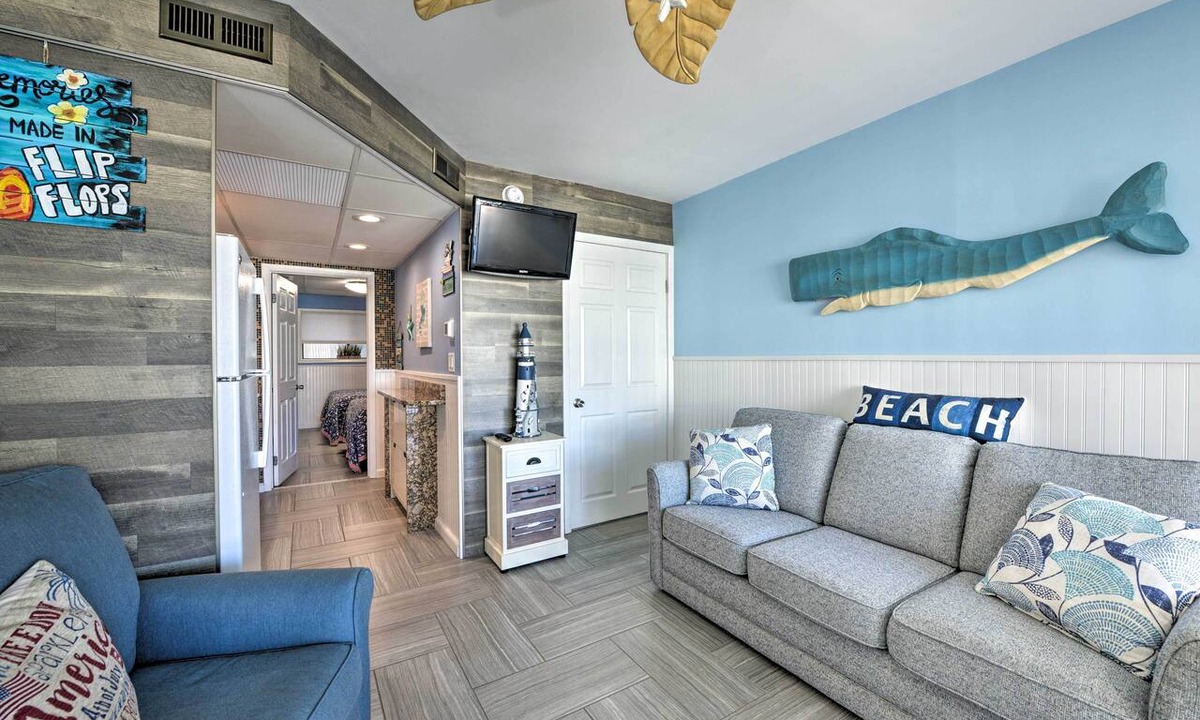 Wildwood Crest Condo | Remodeled Condo Right on Wildwood Crest Beach!